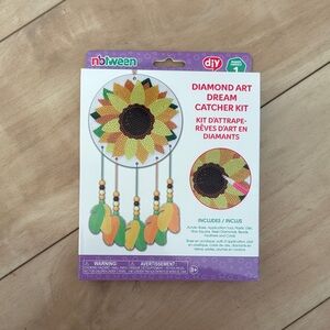 Sunflower Diamond Art Dream Catcher Kit